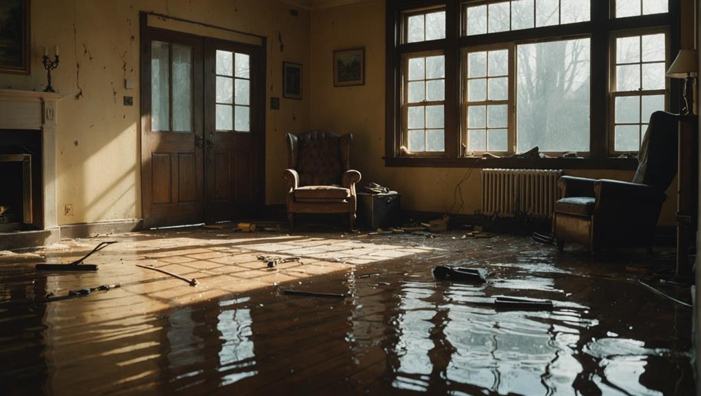 Professional mold odor removal team working in Shavano Park TX home